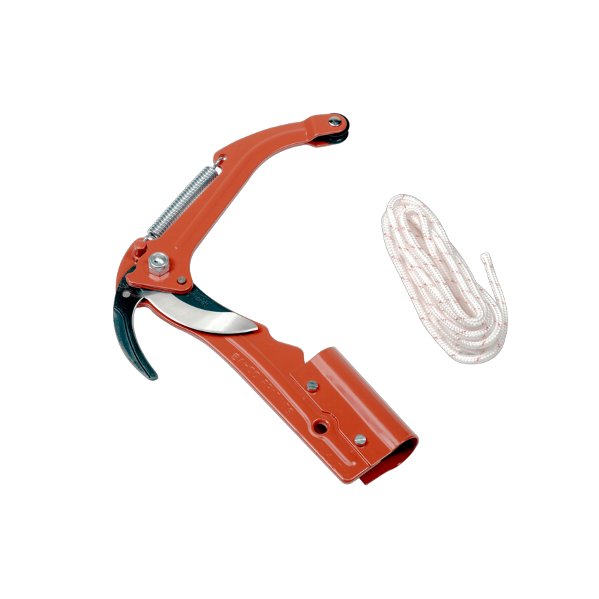 Bahco Upland loppers. Suitable for shafts with a diameter of 25 mm. Supplied with 5m rope. The branch is cut up to 30 mm. Spare – 3
