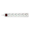 Deltaco GT-0652 power extension 5 m 6 AC outlet(s) Indoor White Deltaco GT-0652 power extension 5 m 6 AC outlet(s) Indoor White