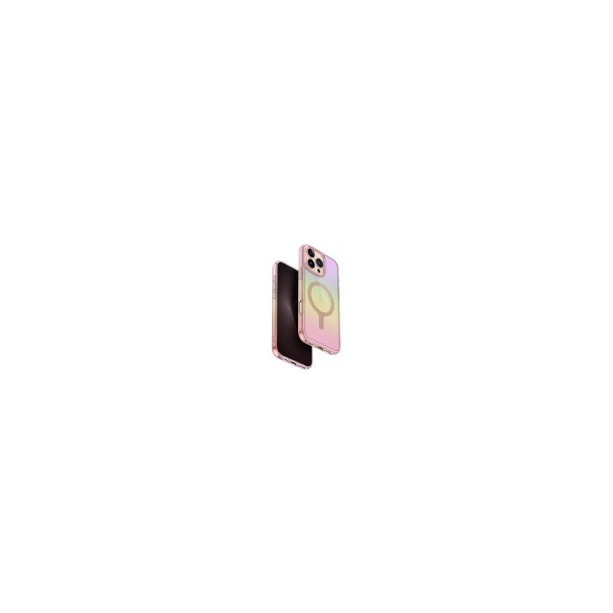 Case UNIQ Iridescia for iPhone 16 Pro Max Magclick Charging pink – 2