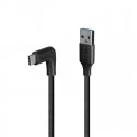 Lindy 1.5m USB 3.2 Type A to C Cable, 90° Right Angle, 10Gbps Lindy 1.5m USB 3.2 Type A to C Cable, 90° Right Angle, 10Gbps