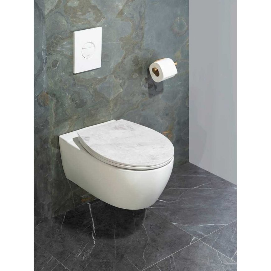 WENKO 25385100 WC-istuin Kova wc-istuin Duroplast Valkoinen – 4