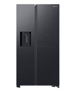 Samsung RH64DG53R3B1 side-by-side refrigerator Freestanding 628 L E Black, Stainless steel
