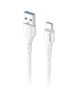Beline Kabel 25W USB-A|USB-C 1m biały|white BLNCWC01