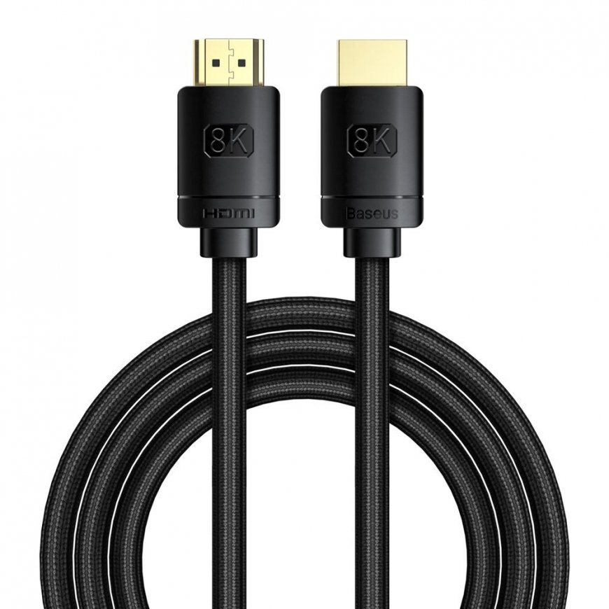 Baseus CAKGQK01 HDMI-kaabel 2 m HDMI tüüp A (Standard) Must