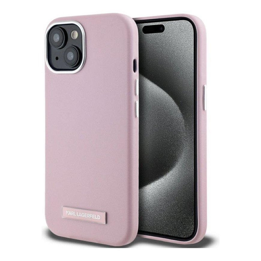 Case Karl Lagerfeld FW Metal Plate MagSafe for iPhone 15 p – 2