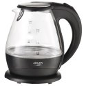 Adler AD 1224 electric kettle 1.5 L 2000 W Black, Transparent Adler AD 1224 electric kettle 1.5 L 2000 W Black, Transparent
