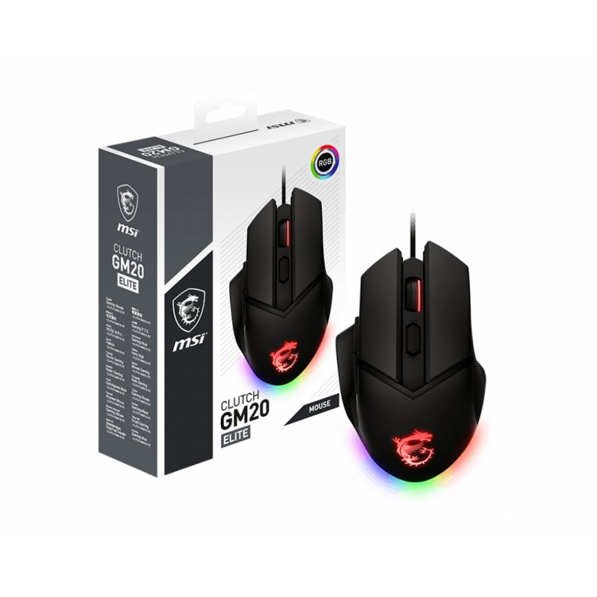 MSI Clutch GM20 Elite pele Speļu