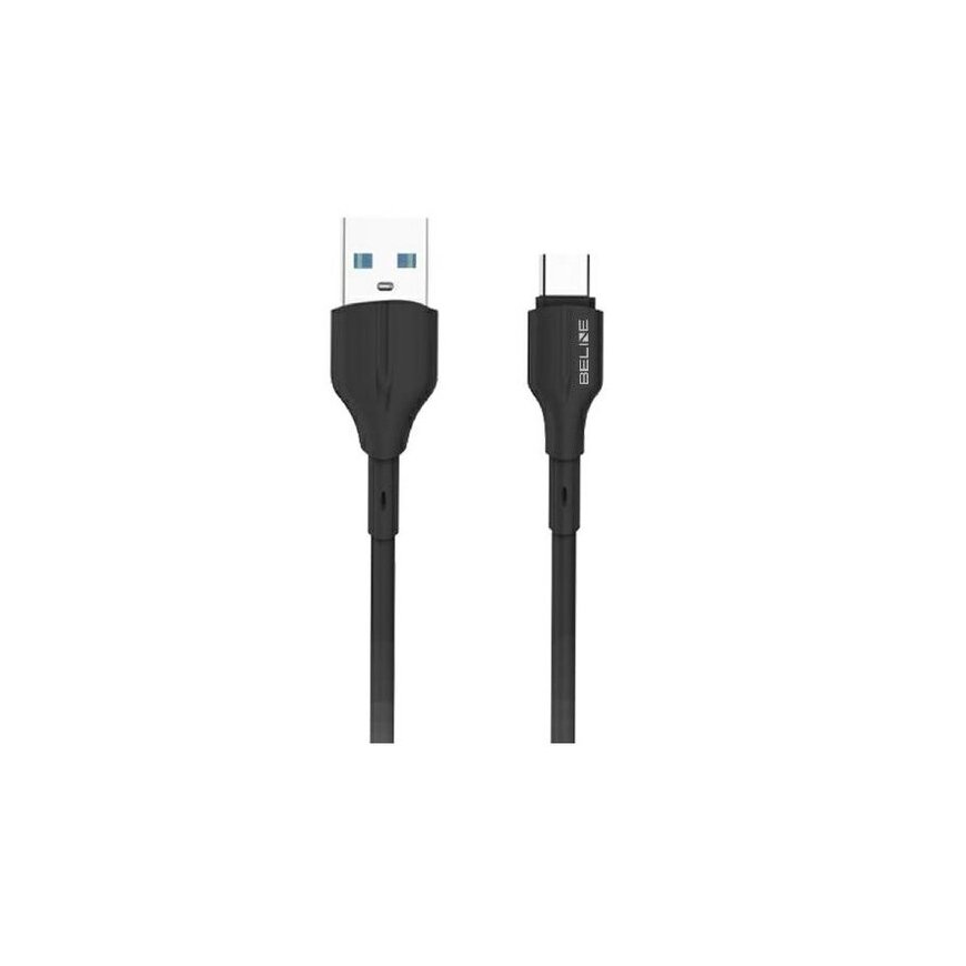 Beline Kabel 25W USB-A|USB-C 1m czarny|black BLNCBC01 – 2