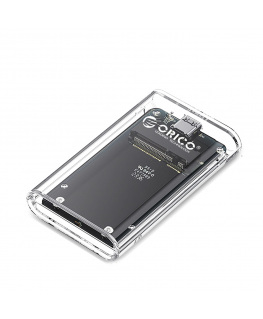 Orico TC10-MS MSATA USB-C 3.2 5Gb|s Disk Cartridge - Transparent
