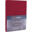 Sheet DecoKing Amber Bordeaux, 220x200 cm, with elastic Sheet DecoKing Amber Bordeaux, 220x200 cm, with elastic