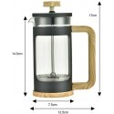 ZAPARZACZ DO KAWY/HERBATY 0.35L FRENCH PRESS KLAUSBERG KB-7679 ZAPARZACZ DO KAWY/HERBATY 0.35L FRENCH PRESS KLAUSBERG KB-7679