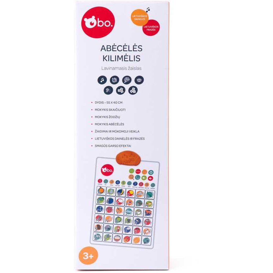 bo. Educational Toy - Alphabet Mat (Lithuanian) – 2