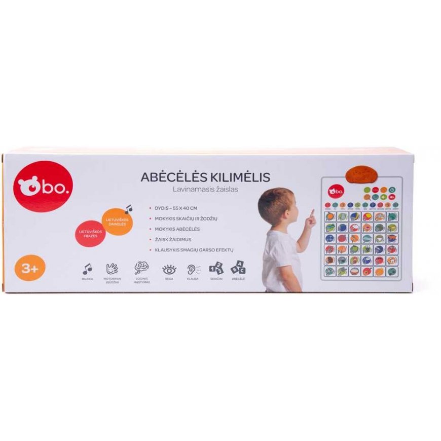 bo. Educational Toy - Alphabet Mat (Lithuanian) – 3