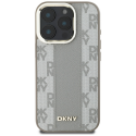 DKNY Checkered Pattern Magsafe iPhone 16 Pro Case - beige DKNY Checkered Pattern Magsafe iPhone 16 Pro Case - beige