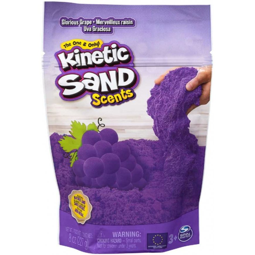 Kinetic Sand Scents rypäleleikkitaikina 227g – 2