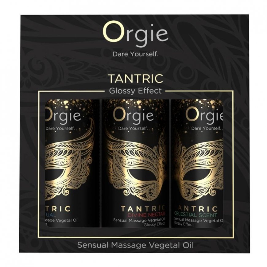 Massage set ORGIE TANTRIC SENSUAL MASSAGE OIL MINI