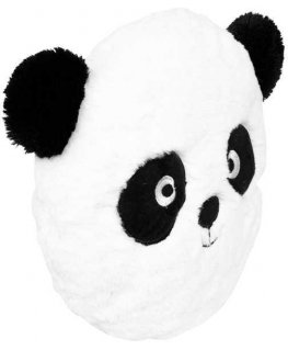 Pyöreä PANDA-tyyny korvilla, Ø 27 cm