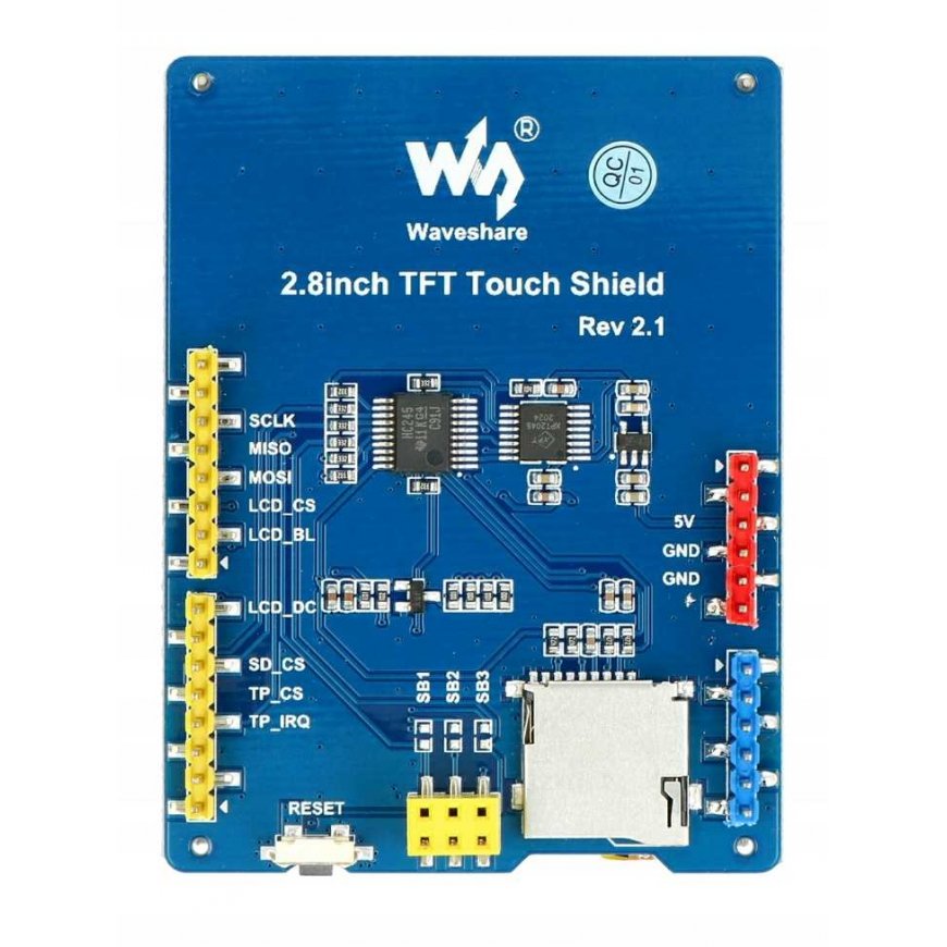Arduino LCD-kosketusnäyttösovitin 2,8 tuumaa 320 x 240 – 5