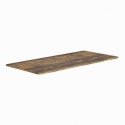 Mouse Table top, rustic walnut, 160x75x1.8 cm, laminated chipboard, Powerton
