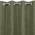 Homede Aksominės užuolaidos CHENILLE EYELETS S OLIVE 140x245 Homede Aksominės užuolaidos CHENILLE EYELETS S OLIVE 140x245