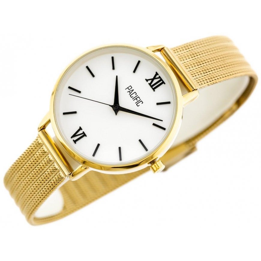 Gold PACIFIC WOMEN'S WATCH X6172 - gold (zy657b) – 2
