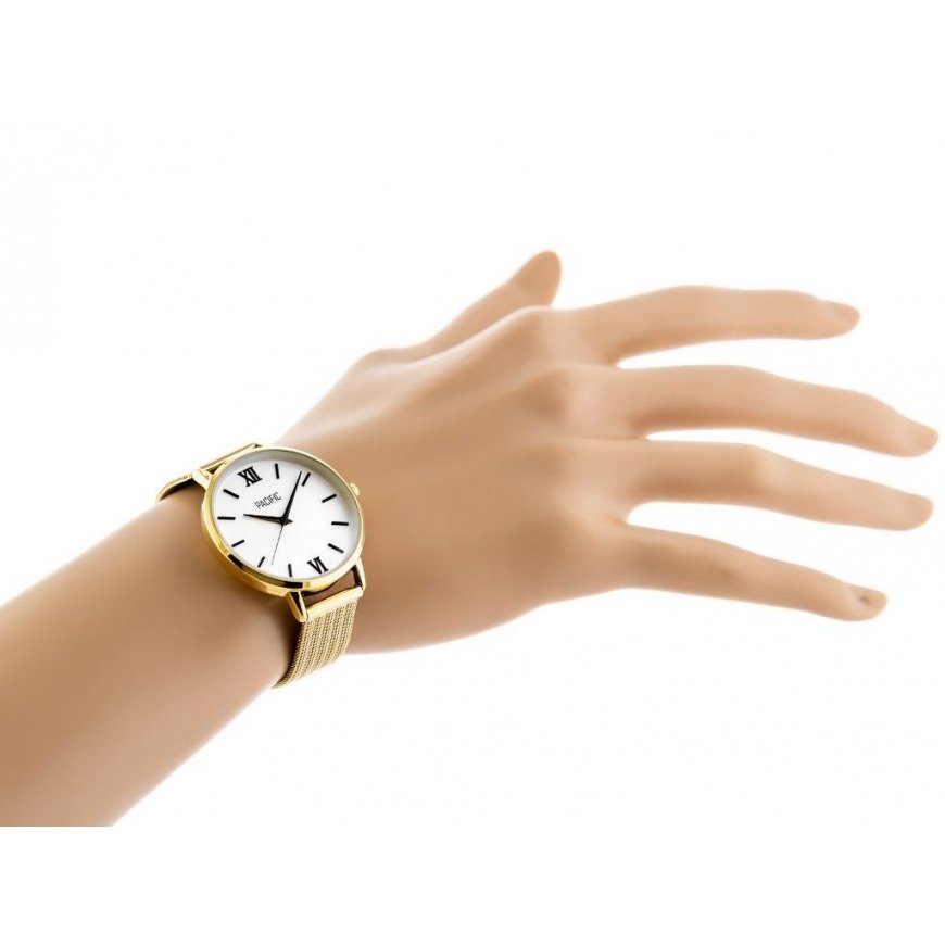 Gold PACIFIC WOMEN'S WATCH X6172 - gold (zy657b) – 4