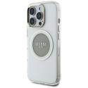 Kotelo Guess IML Metallivärinen Circle Classic Logo MagSafe iPhone 16 Prolle harmaa Kotelo Guess IML Metallivärinen Circle Classic Logo MagSafe iPhone 16 Prolle harmaa