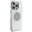 Case Guess IML Metal Colored Circle Classic Logo MagSafe for iPhone 16 Pro gray Case Guess IML Metal Colored Circle Classic Logo MagSafe for iPhone 16 Pro gray