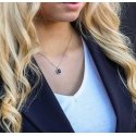 Bennett's charming silver necklace with zircons à la Kate Middleton AGS852/47 (chain, pendant) Bennett's charming silver necklace with zircons à la Kate Middleton AGS852/47 (chain, pendant)
