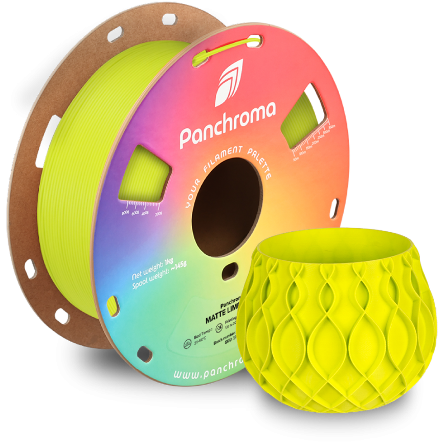 Polymaker Panchroma™ PLA Matte 1.75 mm 1kg - Lime Green