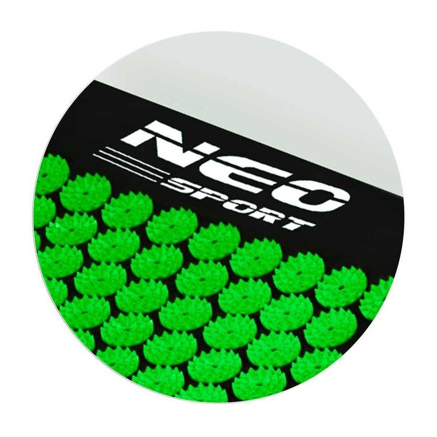 Dotted mat with spikes Neo-Sport NS-901 black and green – 4