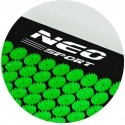 Dotted mat with spikes Neo-Sport NS-901 black and green