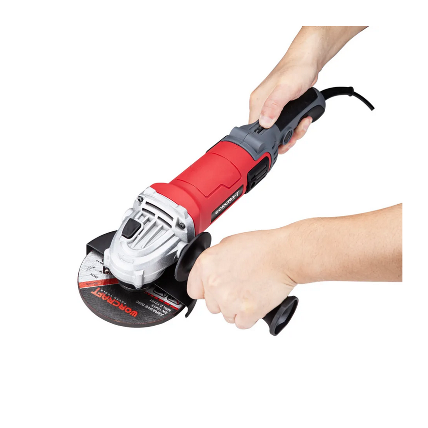 Kampinis šlifuoklis Worcraft AG14-125S – 5