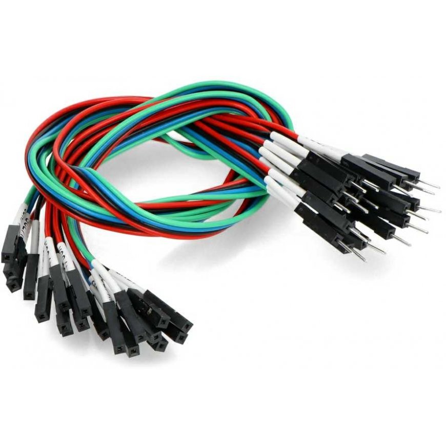 Gravity - I2C/UART jumpperijohtosarja - naaras-uros - 30cm - 5kpl - DFRobot FIT0916-MF – 2
