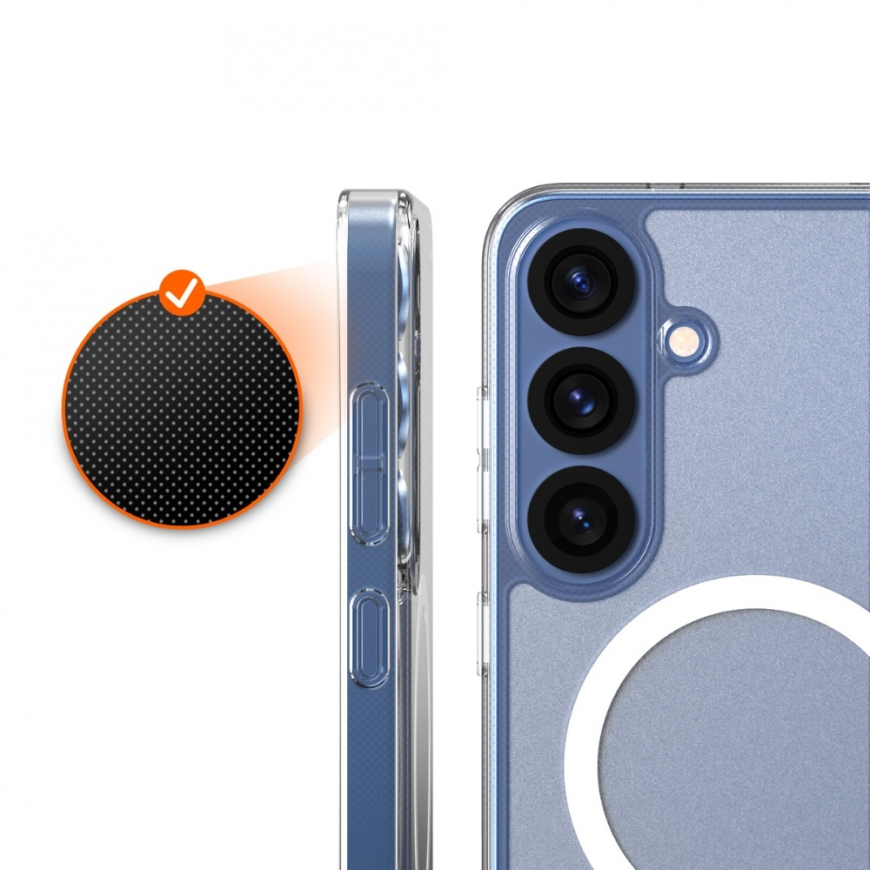 Case Araree Duple M do Samsung Galaxy S25+ przeźroczysty matt – 3