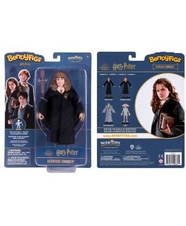 Noble Collection Lasgo Harry Potter Hermione Granger Bendyfig -hahmo