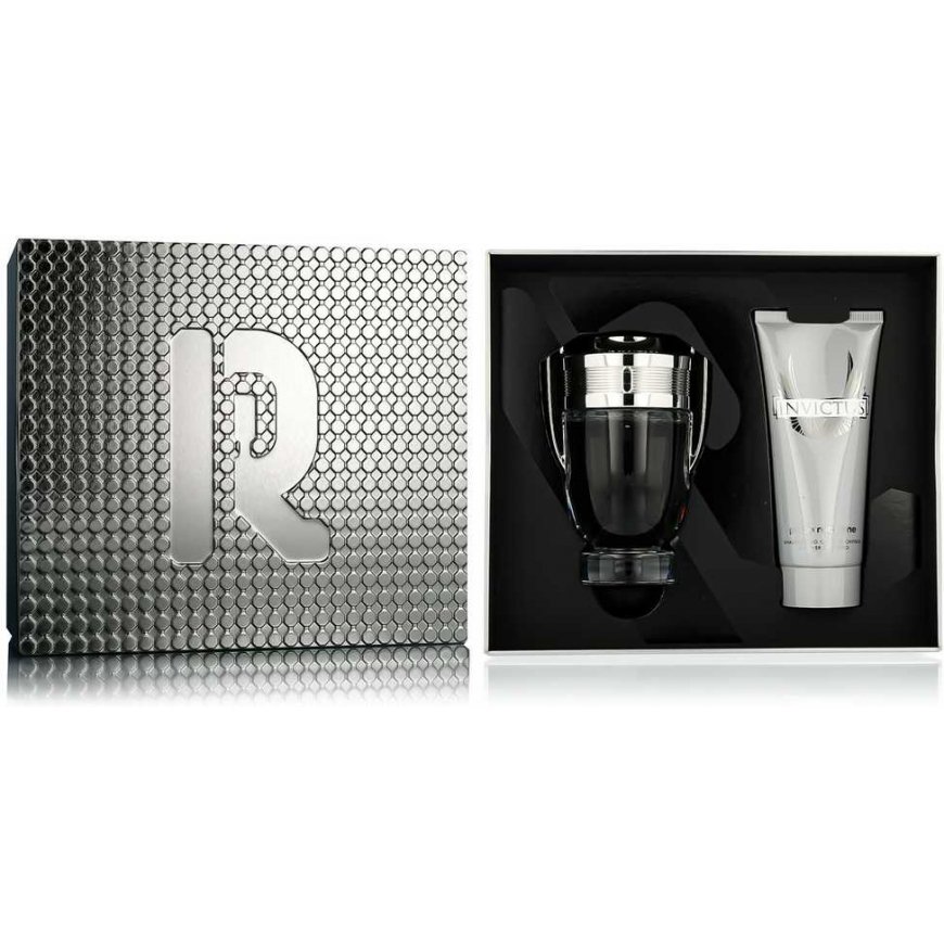 Paco Rabanne Rabanne Invictus Rabanne Invictus EDT 100 ml + SG vartalolle & hiuksille 100 ml (minulle) Miesten hajuvesisetti – 2