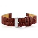 Pacific W107 leather watch strap - red/sr. 14 mm Pacific W107 leather watch strap - red/sr. 14 mm