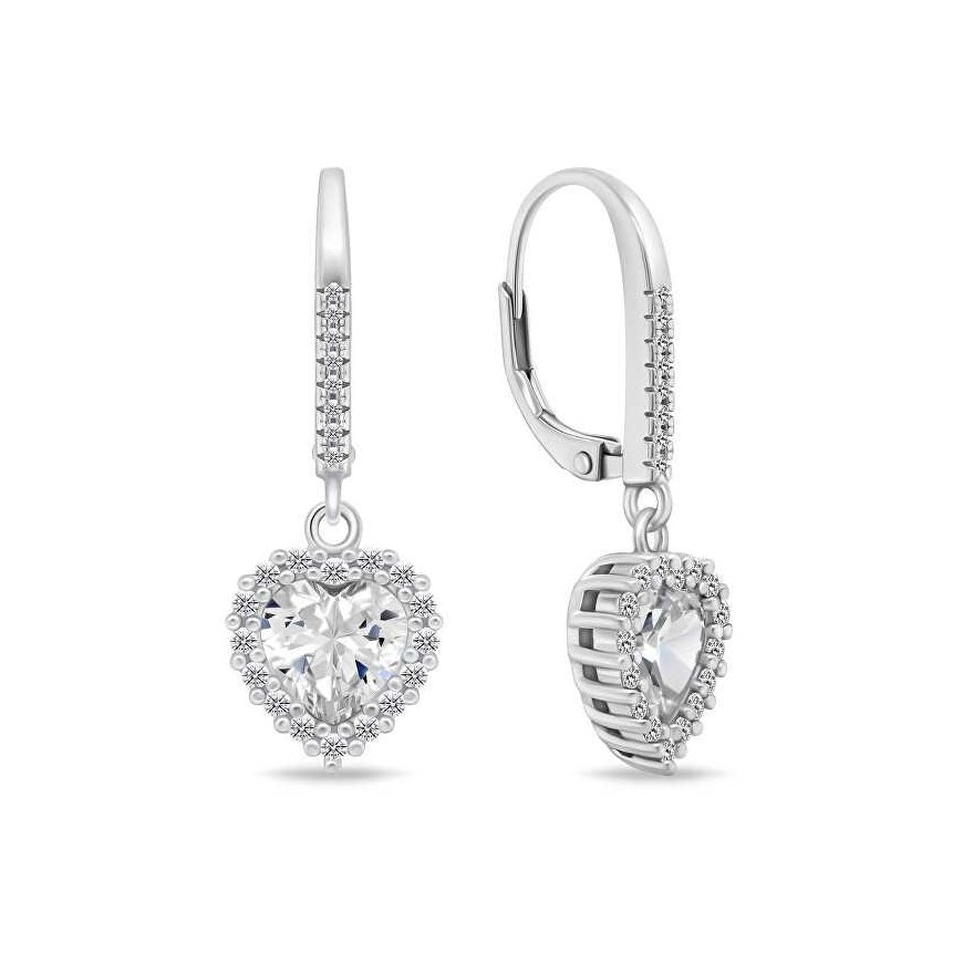 Brilio Silver Brilio Silver Charming Heart Jewelry Set SET195W (pendant, earrings) – 2