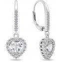 Brilio Silver Brilio Silver Charming Heart Jewelry Set SET195W (pendant, earrings) Brilio Silver Brilio Silver Charming Heart Jewelry Set SET195W (pendant, earrings)
