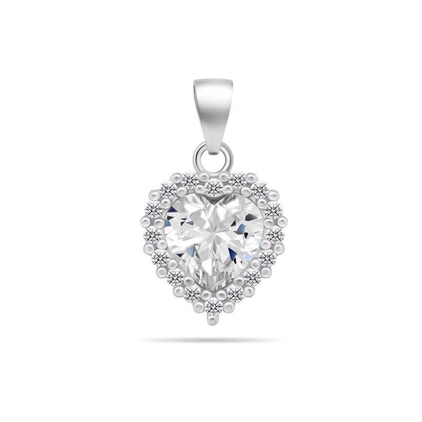 Brilio Silver Brilio Silver Charming Heart Jewelry Set SET195W (pendant, earrings) – 4
