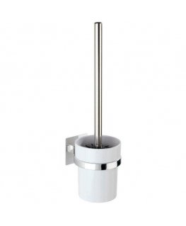 Toilet brush holder QUADRO, Turbo-Loc, WENKO