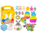 Velykinių sensorinių žaislų rinkinys Lean Toys Velykinių sensorinių žaislų rinkinys Lean Toys