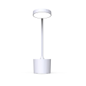 Table LED lamp 5W with pen holder PURE FLB-20 AGNES white color Forever Light Table LED lamp 5W with pen holder PURE FLB-20 AGNES white color Forever Light