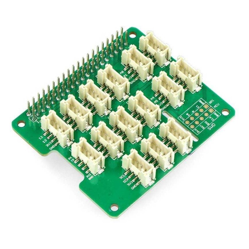 Seeed Studio Grove, peruslaajennus Raspberry Pi:lle, lisäosa Raspberry Pi 4B / 3B + / 3B:lle
