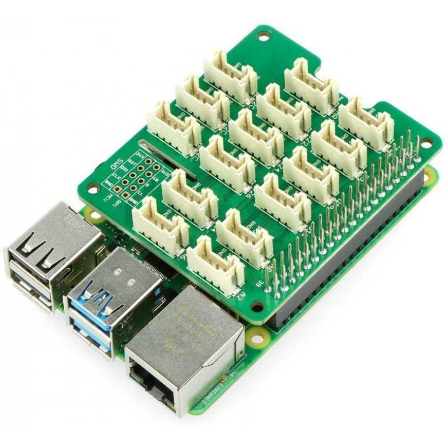 Seeed Studio Grove, pagrindo išplėtimas skirtas Raspberry Pi, priedėlis Raspberry Pi 4B / 3B + / 3B – 2