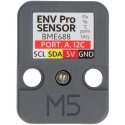 ENV Pro Unit – temperatūros, drėgmės, slėgio ir dujų jutiklis – BME688 – Įrenginio išplėtimo modulis – M5Stack U169 ENV Pro Unit – temperatūros, drėgmės, slėgio ir dujų jutiklis – BME688 – Įrenginio išplėtimo modulis – M5Stack U169