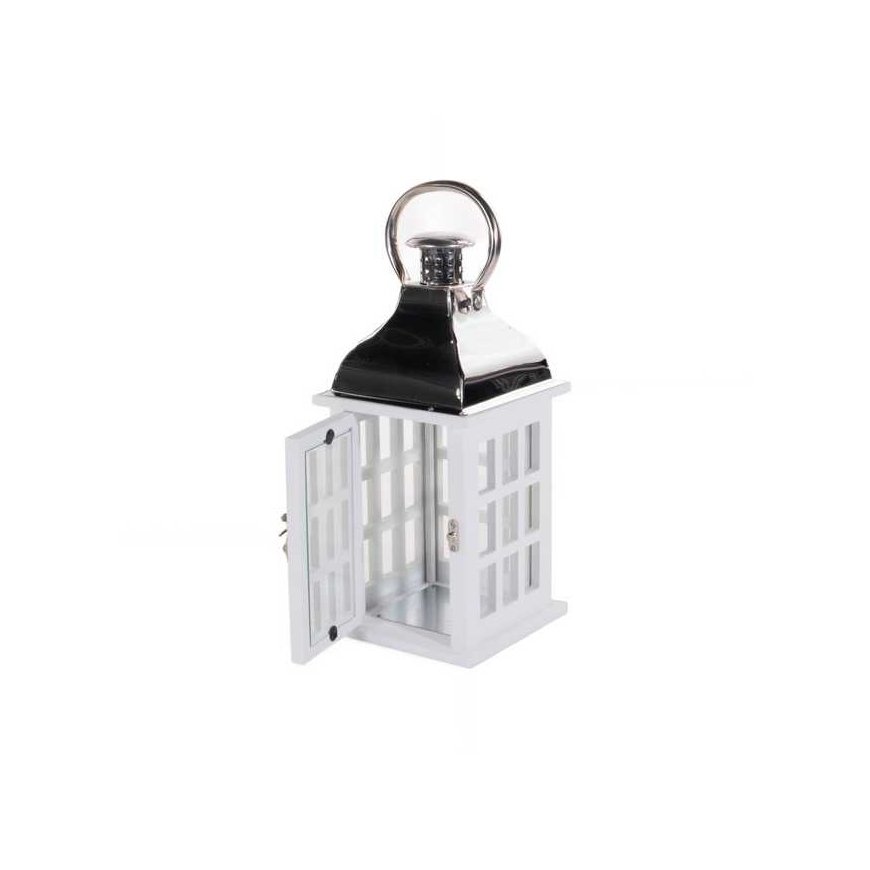 Home Styling Collection Wooden Lantern Lantern - Lantern – 5