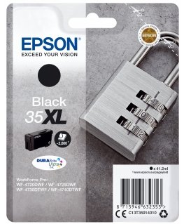 Epson Padlock C13T35914010 tintes kārtridžs 1 pcs Oriģināls Augsta (XL) produktivitāte Melns