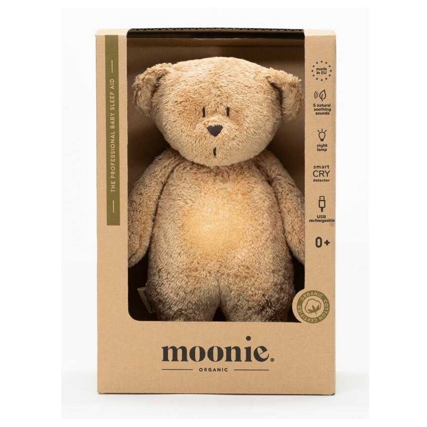 Moonie 2.0 Teddy Bear light brown organic sleep sack – 2